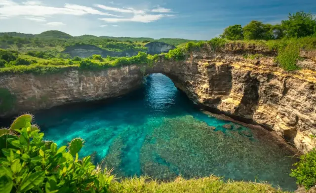 Panorama Indah Broken Beach Bali - Global Tour